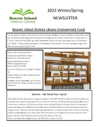 2023 Winter/Spring Newsletter