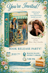 Acacia Warmerdam, local author, book launch