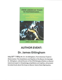Jim Gillingham, author, to visit BIDL on July 23rd